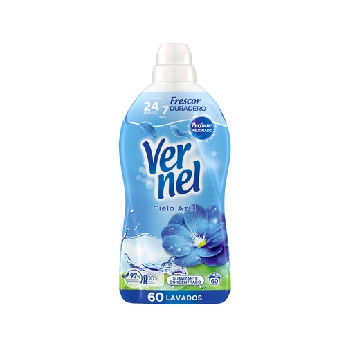 VERNEL Suavizante cielo azul 60 d 1080 ml