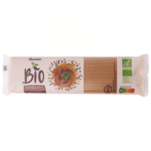 PRODUCTO ALCAMPO Bio Spaghetti de trigo integral ecológico 500 g.