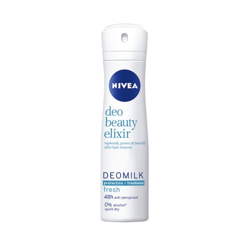 Desodorante en spray para mujer sin alcohol y de secado rápido NIVEA 150 m.