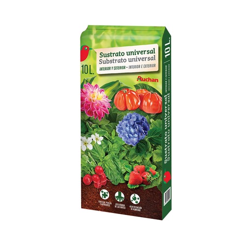 Saco de 10 litros de sustrato universal de cultivo PRODUCTO ALCAMPO.