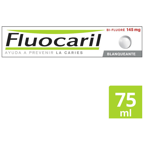 FLUOCARIL Pasta de dientes bi-fluor (145 mg) blanqueante y anti caries FLUOCARIL 75 ml.