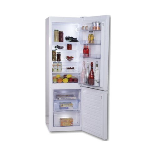 Frigorífico combi 170cm ROMMER FCV-322 Cíclico, F, H: 170cm, A: 54cm, F: 59,4cm, capacidad total: 268L.