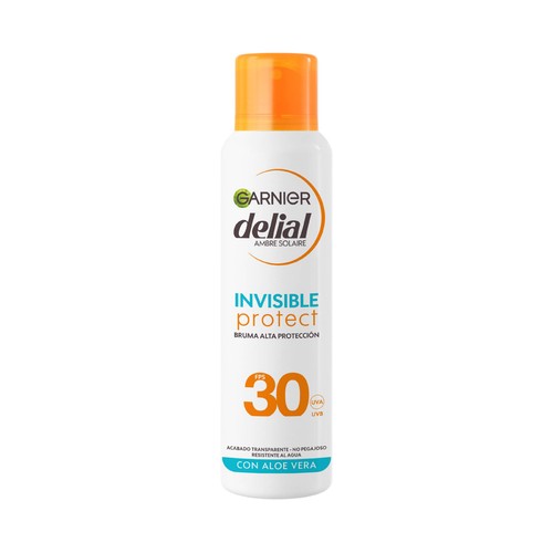 DELIAL Invisible protect de Garnier Protector solar en bruma con FPS 30 (alto) 150 ml.