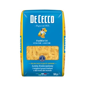 Imagen de DE CECCO Fusilli 500 g.