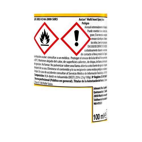 AUTAN Repelente protección multi insectos 100 ml