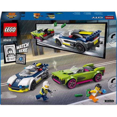 LEGO City Police coche de policía y potente deportivo 60415.