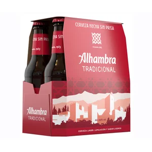 ALHAMBRA Tradicional Cervezas pack 6 uds. x 25 CL.