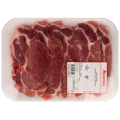 Filetes de aguja sin hueso.