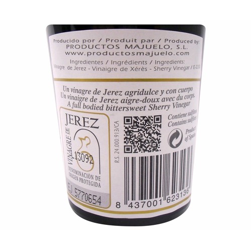 EL MAJUELO Vinagre de vino de Jerez EL MAJUELO botella de 250 ml.