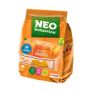 Caramelos piña mango sin azúcares añadidos 150 g.