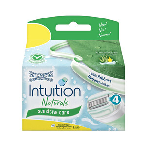 Imagen de WILKINSON Recambio de cuchillas de triple hoja para maquinilla WILKINSON Intuition sensitive care 3 uds.