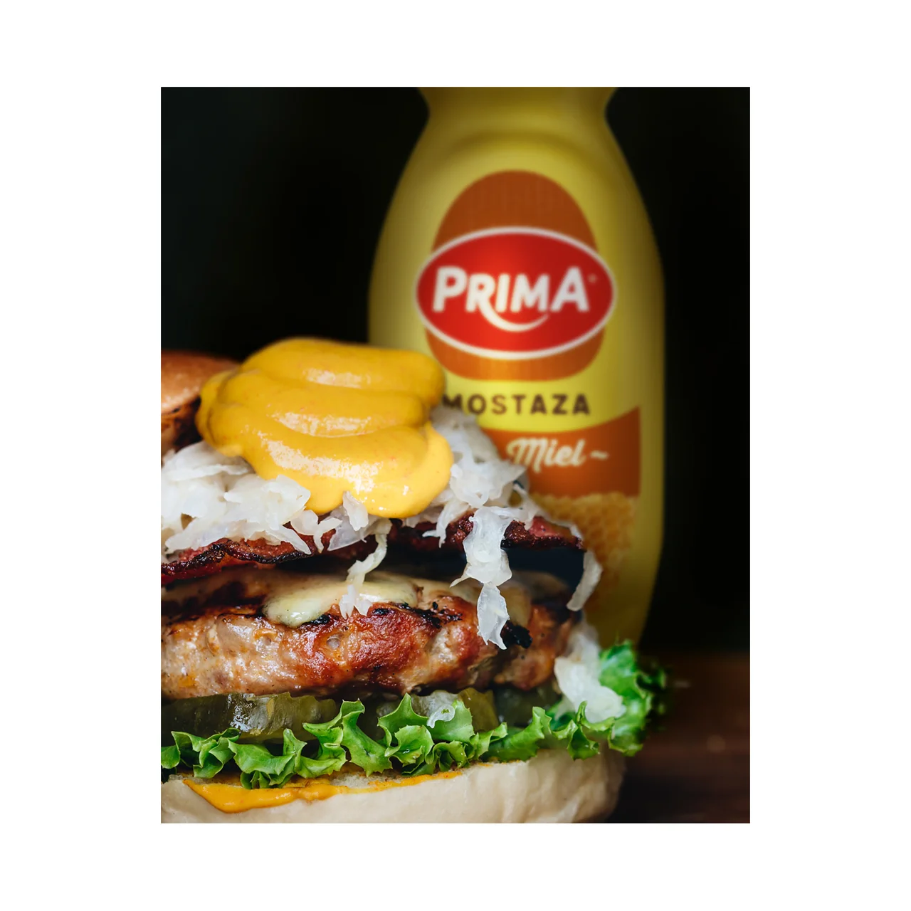Mostaza con miel 285 gr.