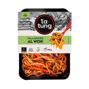 Imagen de TA-TUNG Tallarines al wok, listos para calentar y comer 250 g.