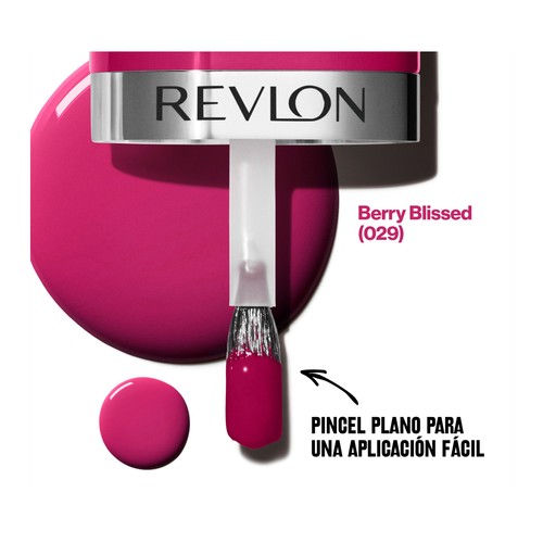 REVLON Ultra hd snap! tono 029 Berry blissed Esmalte de uñas de secado rápido.
