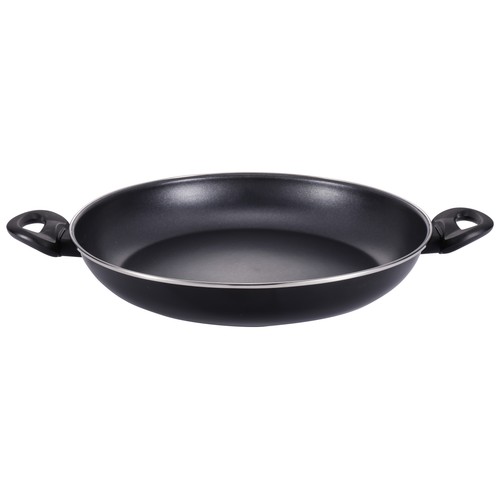 Paellera de acero esmaltado con interior antiadherente Whitford, apta para inducción, 34cm. 6 comensales, ACTUEL.