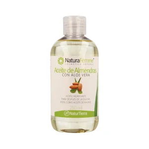 NATURAFEMME Aceite hidratante de almendras con aloe vera NATURAFEMME 250 ml.