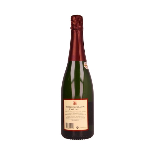 SIERRA DE GUADALUPE Cava brut botella de 75 cl.
