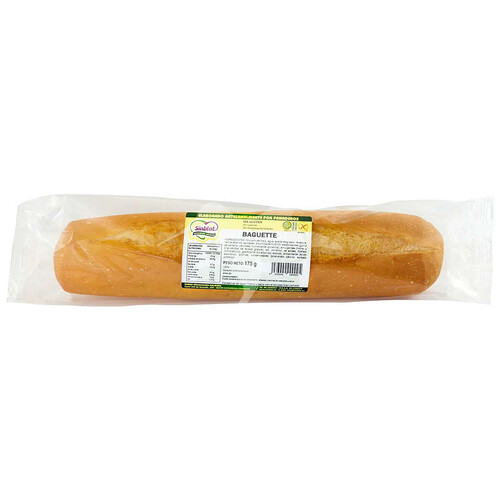 SINBLAT Pan baguette sin gluten SINBLAT 175 g.