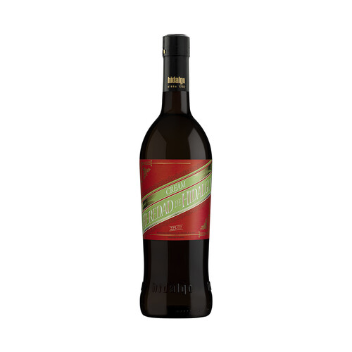 HEREDAD DE HIDALGO  Vino generoso de licor con D.O. Jerez-Xérèz-Sherry HEREDAD DE HIDALGO botella de 75 cl.