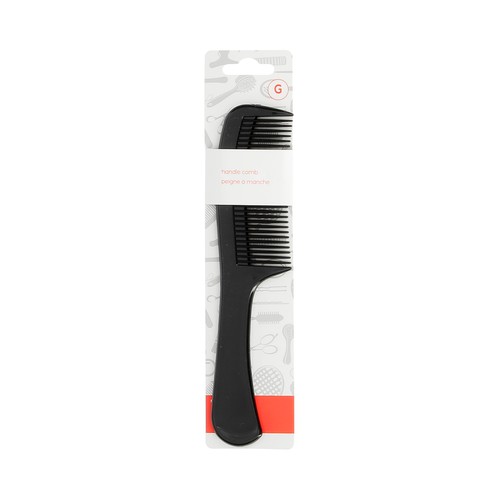 COSMIA Peine con mango, para todo tipo de cabello.