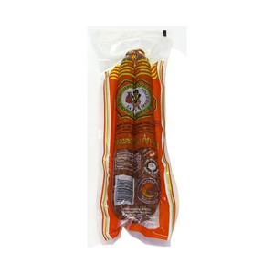 LA MONREALENSE Longaniza de Aragón envasada al vacio y elaborada sin gluten 300 g.