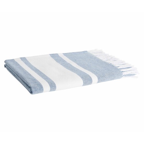 Fouta de rayas, 90x180cm, 100% Algodón, 180g/m², ACTUEL. Diferentes modelos, 1 unidad.