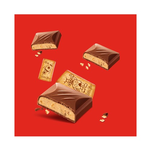 NESTLE Extrafino Chocolate con leche relleno relleno de Tosta Rica 84 g.