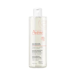 THERMALE AVÉNE Agua micelar desmaquillante, para rostro y ojos sensibles 400 ml.