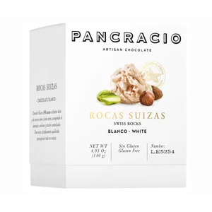 PANCRACIO Rocas de chocolate blanco 140 g.