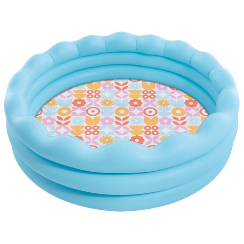 Piscina hinchable con ondas Scallop 168cm x 46cm. INTEX