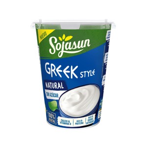 Especialidad de soja natural estilo griego 100% vegetal 400 gr.