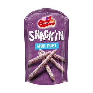 CAMPOFRÍO Mini fuet, ideal para tomar como snack CAMPOFRÍO Snack´in 50 g.