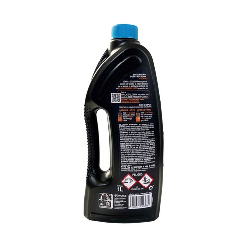 SANICENTRO Desatascador de cocina con acción turbo y que no daña las tuberias 1 l.