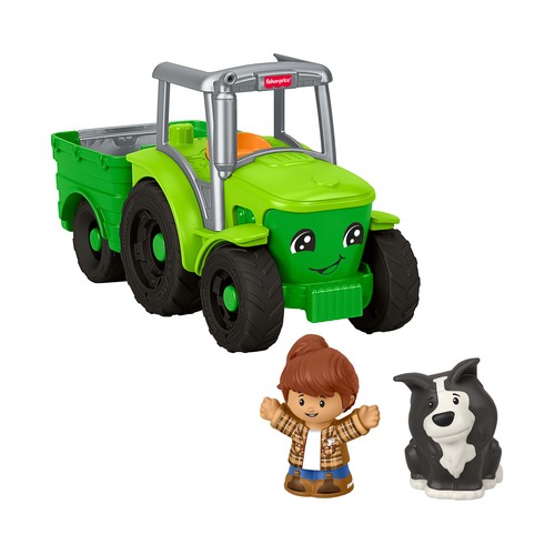Little People Tractor con personajes +1 Año FISHER PRICE