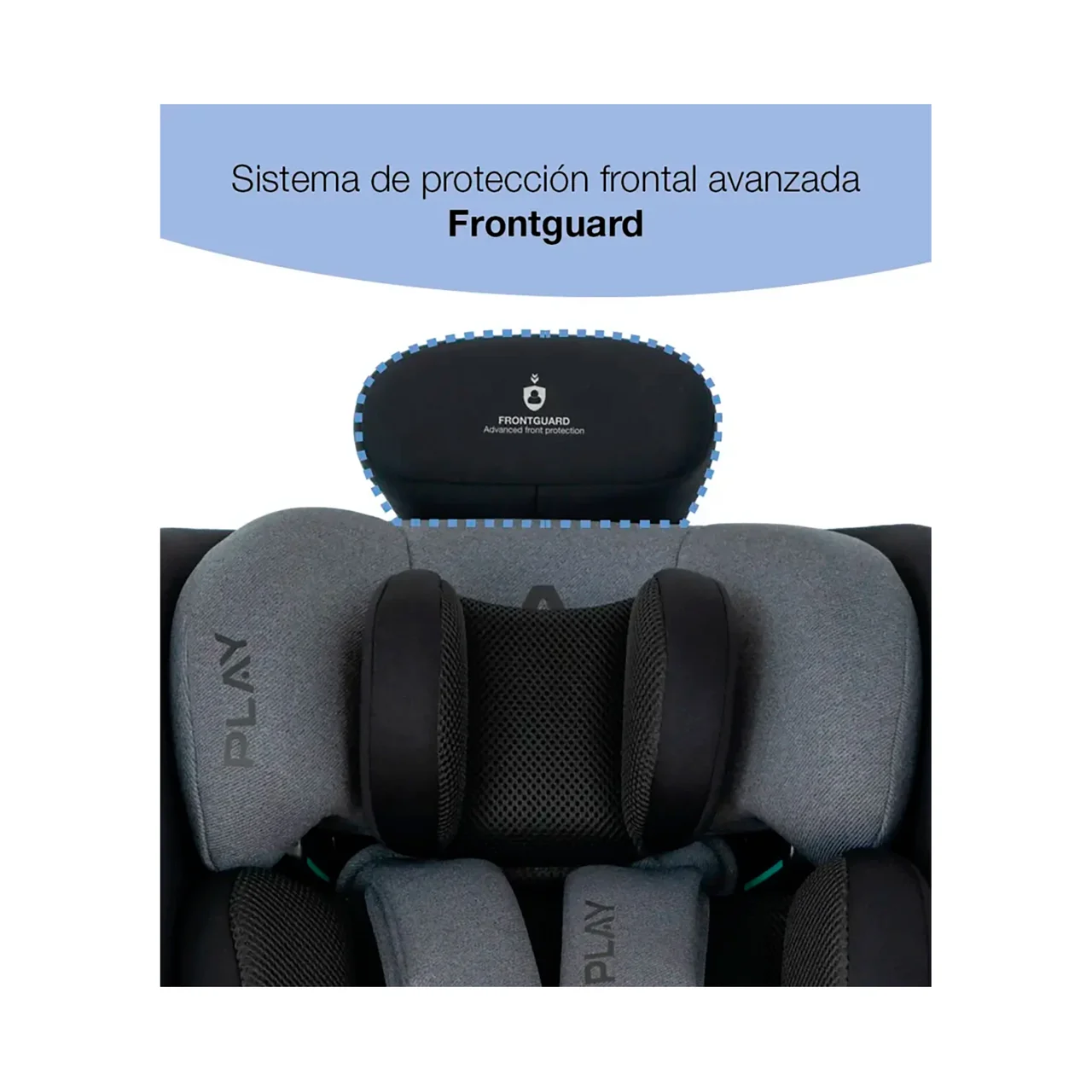 Silla auto Leg Estelar I-size (40 a 150 cm), evolutiva, a contra marcha, color carbon