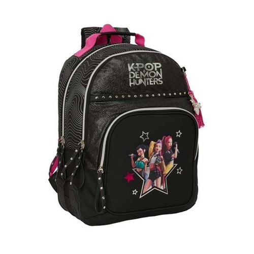 Mochila K-Pop doble, adaptable para el carro, Demon Hunters - Energy. SAFTA