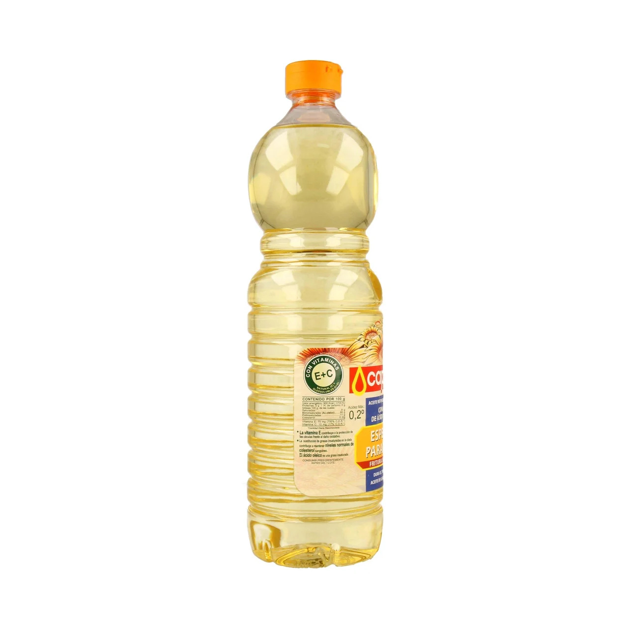 Aceite de girasol alto oleico botella de 1 l.