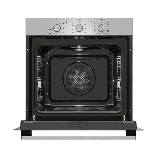 Horno multifunción FAGOR 8H-115BX negro, capacidad: 77L, A, autolimpieza hidrolítica, A: 59,5cm, H: 59,5cm, F: 57,5cm.