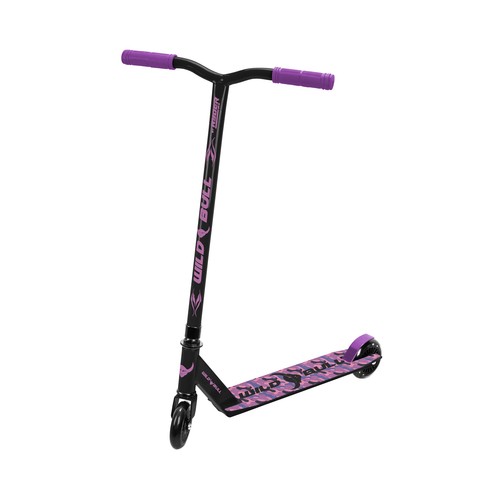 2 Wheels Scooter Free Style Camuflage Purple + License Nerf, modelos surtidos AMIJOC TOYS