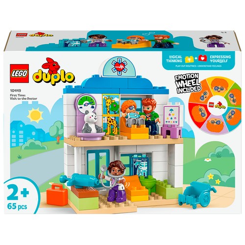 LEGO Duplo 10449, Primera Vez: Visita Al Médico, 65 pcs +2 años
