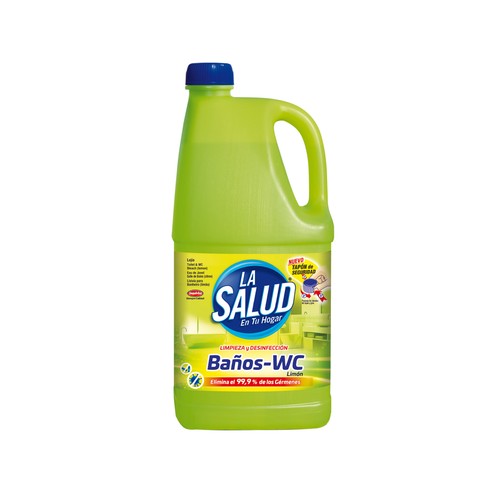 LA SALUD Lejía baños WC limón LA SALUD 2 l.