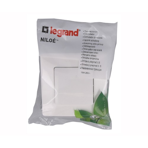 Conmutador color blanco, LEGRAND.