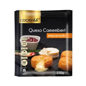COCINARTE Queso camembert empanado 250 g.