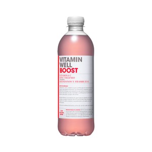 Bebida refrescante de arándanos y frambuesa con vitaminas 50 cl.