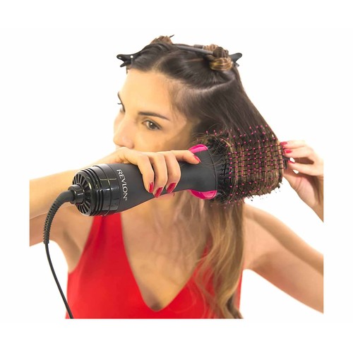 Cepillo moldeador de aire REVLON RVDR5222, cerámico, iónico, 3 temperaturas, 2 velocidades.