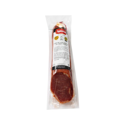 IGLESIAS Lomo de cebo ibérico 50% raza ibérica - Loncha normal 2 a 3 mm