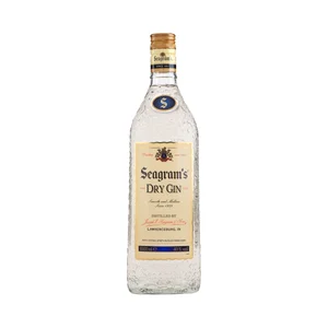 SEAGRAM"S Ginebra tipo Dry Gin botella 1 l.