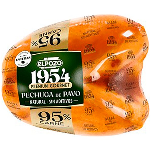 EL POZO 1954 Pechuga de pavo asada sin aditivos. - Loncha normal 2 a 3 mm
