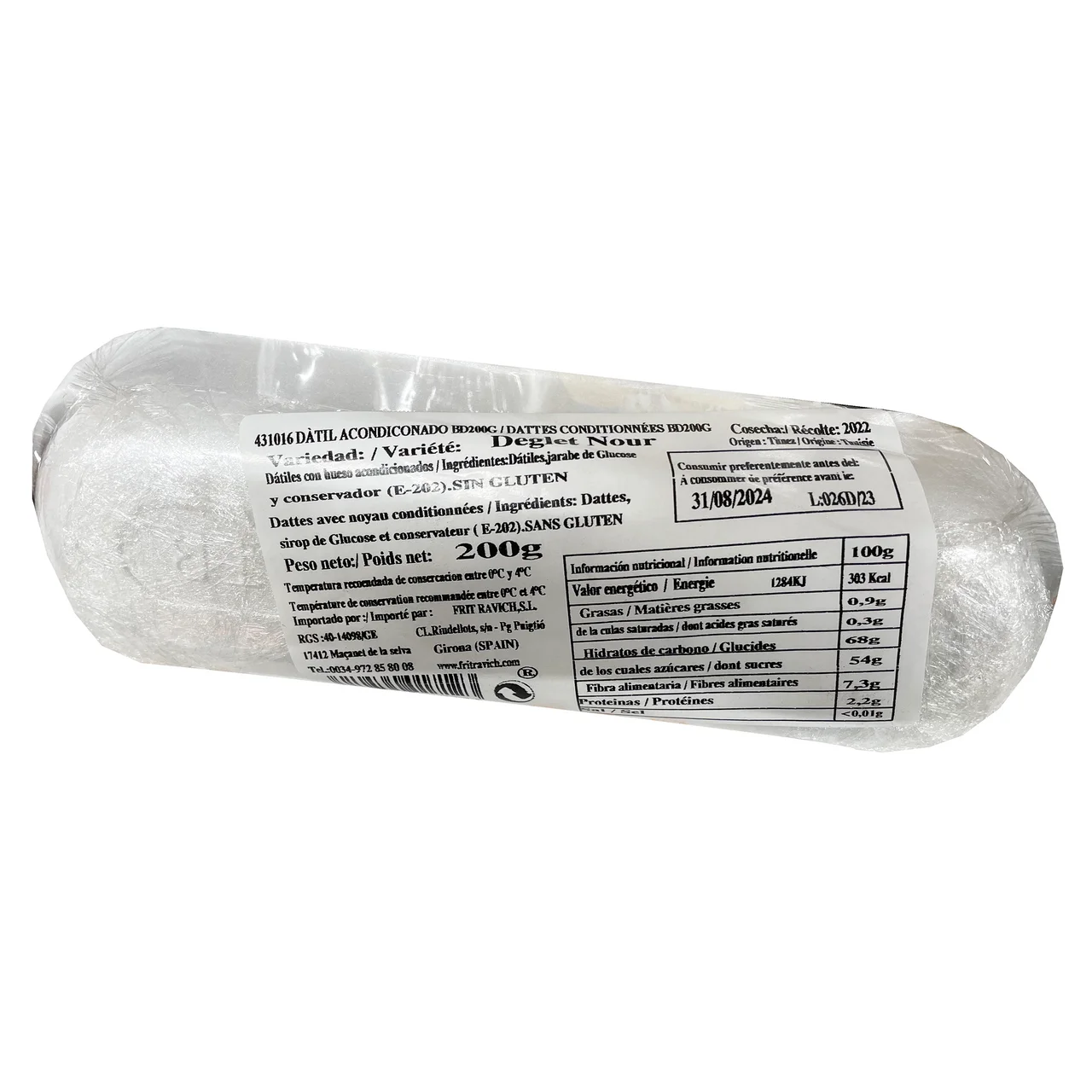 Dátiles acondicionados Dnour 200 gr.