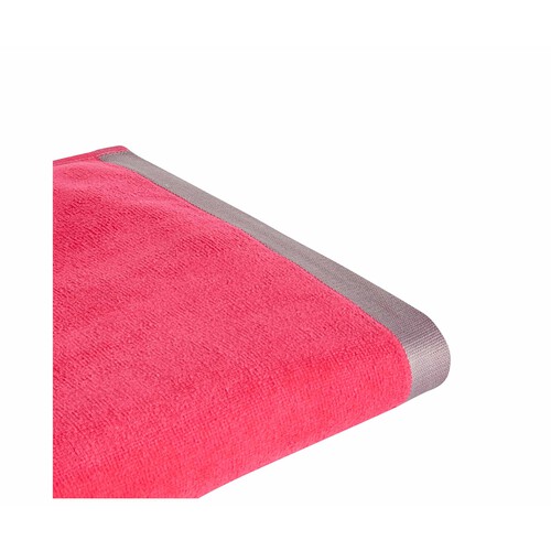 Toalla de playa velour 90x160cm, 100% algodón, 360g/m², ACTUEL. 1 unidad.